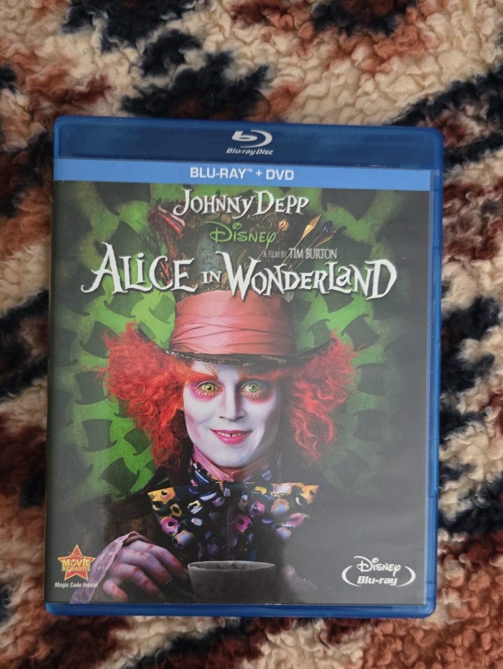 Disney Alice in Wonderland Blu-ray + DVD